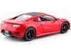 Cochesdemetal.es 2018 Honda Acura NSX Rojo 1:24 Food 31234