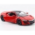 Carsdemetal.es 2018 Honda Acura NSX Red 1:24 Maisto 31234