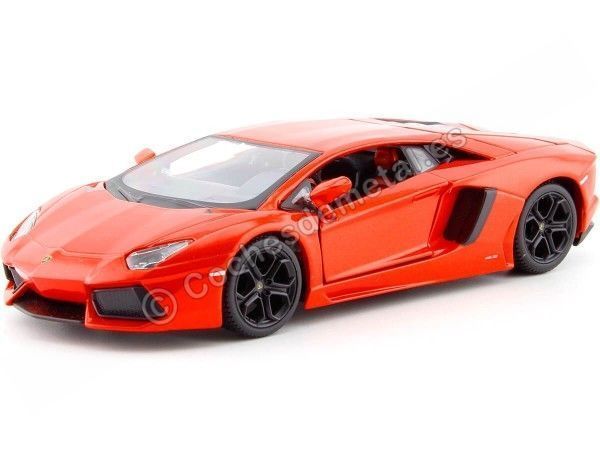 Cochesdemetal.es 2011 Lamborghini Aventador LP700-4 Naranja 1:24 Maisto 31210