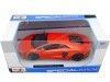 Carsdemetal.es 2011 Lamborghini Aventador LP700-4 Orange 1:24 Maisto 31210