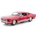 Cochesdemetal.es 1967 Ford Mustang GT Fastback Roj 1:24 Food 31260