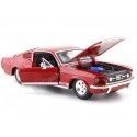 Cochesdemetal.es 1967 Ford Mustang GT Fastback Roj 1:24 Food 31260