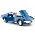 Cochesdemetal.es 1970 Chevrolet Corvette C3 T-top Metallic Blue 1:24 Plus 31202