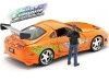 Carsdemetal.es 1995 Toyota supra "Fast & Furious + Brian Figura" Kit de metal 1:24 Jada Toys 30699 253203017