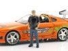 Carsdemetal.es 1995 Toyota supra "Fast & Furious + Brian Figura" Kit de metal 1:24 Jada Toys 30699 253203017