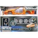 Carsdemetal.es 1995 Toyota supra "Fast & Furious + Brian Figura" Kit de metal 1:24 Jada Toys 30699 253203017