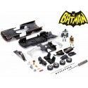 Cochesdemetal.es 1966 TV Series Batmobile con Batman y Robin Metal KIT 1:24 Jada Toys 30873
