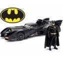 Carsdemetal.es 1989 Batmobile Batman retorna com o kit de figura do Batman Metal 1:24 Jada Toys 30874