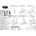 Carsdemetal.es 1989 Batmobile Batman retorna com o kit de figura do Batman Metal 1:24 Jada Toys 30874