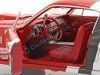 Cochesdemetal.es 1968 Ford Mustang Fastback "Sandy Elliot" Rojo/Blanco 1:18 Auto World AW259