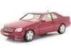 Cochesdemetal.ES 1998 Mercedes-Benz CL 600 Coupé (C140) Almadine Red Metallic 1:18 CONCESSIONNAIRE ÉDITION B66040651