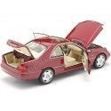 Cochesdemetal.ES 1998 Mercedes-Benz CL 600 Coupé (C140) Almadine Red Metallic 1:18 CONCESSIONNAIRE ÉDITION B66040651