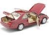 Cochesdemetal.ES 1998 Mercedes-Benz CL 600 Coupé (C140) Almadine Red Metallic 1:18 CONCESSIONNAIRE ÉDITION B66040651