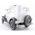 Cochesdemetal.es 1931 Ford Model A Tudor Police Car Blanco / Negro 1:18 Sun Star 6108