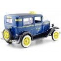 Carsdemetal.es 1931 Ford Modèle A Tudor Taxi Carc bleu / jaune 1:18 Sun Star 6107