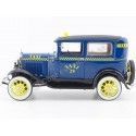 Carsdemetal.es 1931 Ford Modèle A Tudor Taxi Carc bleu / jaune 1:18 Sun Star 6107