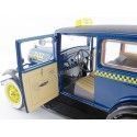 Carsdemetal.es 1931 Ford Modèle A Tudor Taxi Carc bleu / jaune 1:18 Sun Star 6107