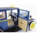 Carsdemetal.es 1931 Ford Modèle A Tudor Taxi Carc bleu / jaune 1:18 Sun Star 6107