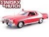 Cochesdemetal.es 1974 Ford Gran Torino "Starsky & Hutch" Rojo/Blanco 1:24 Greenlight 84042