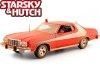 Carsdemetal.es 1974 Ford Gran Torino "Starsky & Hutch" Dirty Red/White 1:24 Greenlight 84121
