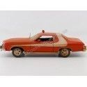 Carsdemetal.es 1974 Ford Gran Torino "Starsky & Hutch" Dirty Red / White 1:24 Greenlight 84121