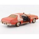 Carsdemetal.es 1974 Ford Gran Torino "Starsky & Hutch" Dirty Red / White 1:24 Greenlight 84121