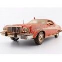 Carsdemetal.es 1974 Ford Gran Torino "Starsky & Hutch" Dirty Red / White 1:24 Greenlight 84121