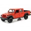 Cochesdemetal.es 2007 Jeep Gladiator Rubicon Pickup Orange 1:27 Welly 24103