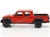 Cochesdemetal.es 2007 Jeep Gladiator Rubicon Pickup Orange 1:27 Welly 24103