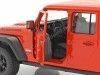 Carsdemetal.es 2007 Jeep Gladiator Pickup Rubicon Orange 1:27 bem 24103