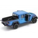 Cochesdemetal.es 2007 Jeep Gladiator Rubicon Pickup Blue Metallic 1:27 Welly 24103