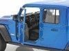 Carsdemetal.es 2007 Jeep Gladiator Pickup Blue Metallic 1:27 Welly 24103