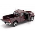 Carsdemetal.es 2017 Dodge Ram 1500 Vermelho escuro 1:27 Welly 24104