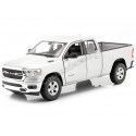 Cochesdemetal.es 2017 Dodge Ram 1500 Silver 1:27 Welly 24104