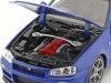 Carsdemetal.es 1999 Nissan Skyline GT-R (R34) Azul 1:24 bem 24108
