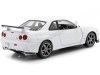 Cochesdemetal.es 1999 Nissan Skyline GT-R (R34) Blanco 1:24 Welly 24108