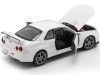 Cochesdemetal.es 1999 Nissan Skyline GT-R (R34) Blanco 1:24 Welly 24108