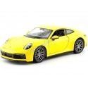 Cochesdemetal.es 2022 Porsche 911 (996) Carrera 4S Amarillo 1:24 Welly 24099