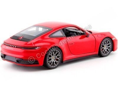 Cochesdemetal.es 2022 Porsche 911 (996) Carrera 4S Rojo 1:24 Welly 24099 2