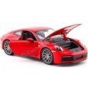Carsdemetal.es 2022 Porsche 911 (996) Carrera 4s Vermelho 1:24 Welly 24099