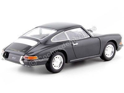 Cochesdemetal.es 1964 Porsche 911 Gris 1:24 Welly 24087 2