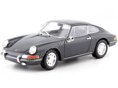 Cochesdemetal.es 1964 Porsche 911 Gris 1:24 Welly 24087