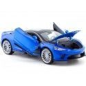 Carsdemetal.es 2019 McLaren GT Blue metálico 1:24 Welly 24105