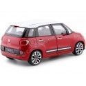 Cochesdemetal.es 2013 Fiat 500L Red 1:24 Welly 24038