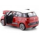 Cochesdemetal.es 2013 Fiat 500L Red 1:24 Welly 24038