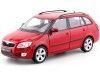 Cochesdemetal.es 2009 Skoda Fabia Combi II Rojo 1:24 Welly 22519