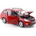 Carsdemetal.es 2009 Skoda Fabia Combi II Red 1:24 Welly 22519