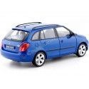 Carsdemetal.es 2009 Skoda Fabia combi II azul metálico 1:24 Welly 22519