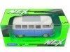 CARSDEMETAL.ES 1963 Volkswagen VW T1 Blue Bus / Beige 1:24 Welly 22095