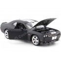 Cochesdemetal.es 2012 Dodge Challenger Srt Matte Black 1:24 Welly 24049